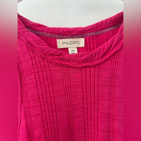 Pilcro Anthropologie Ribbed Racer Back Tank (Size XXS) - Picture 7 of 9